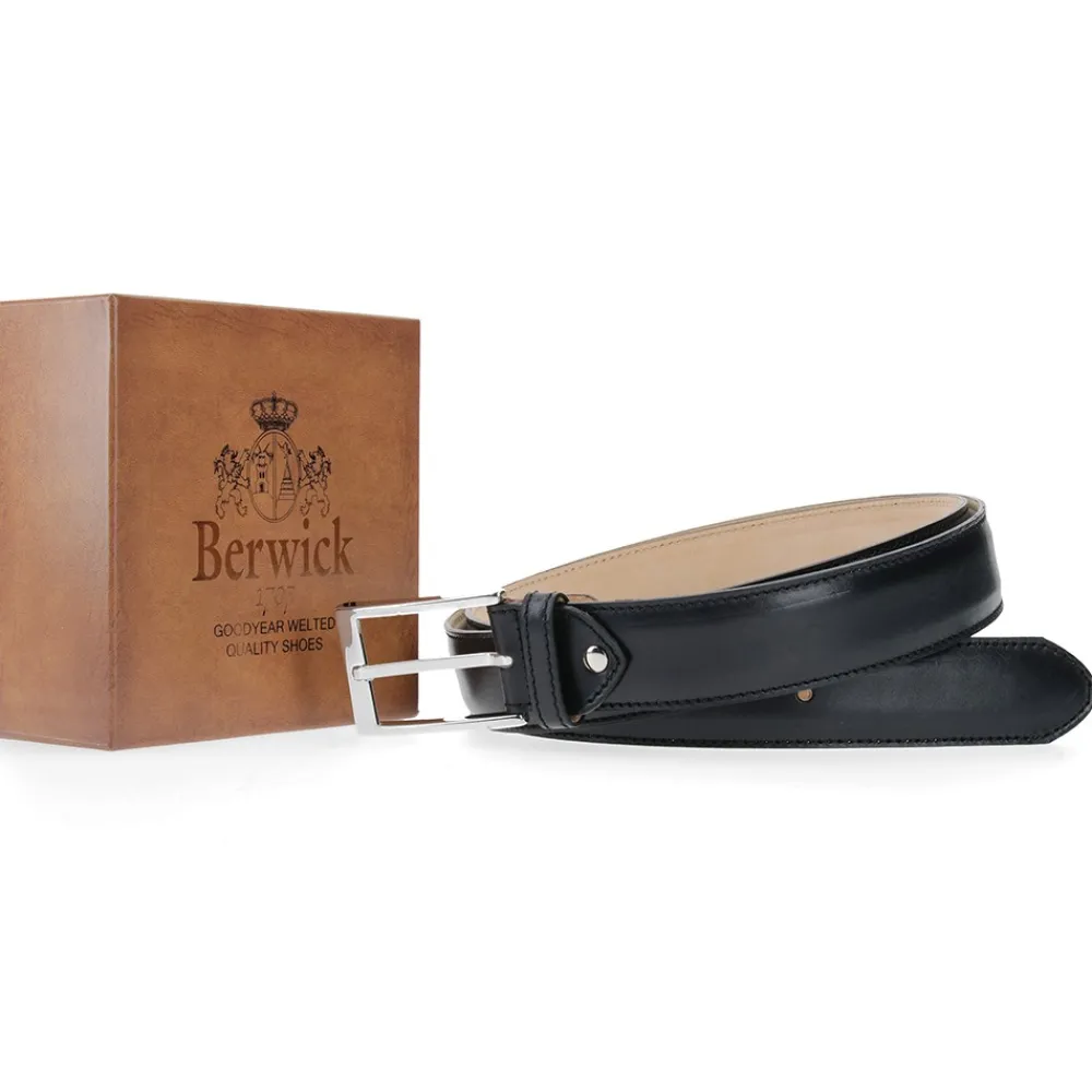 Berwick 1707 Belts>Ci1605-K5 Box Calf Nero