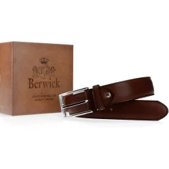 Berwick 1707 Belts>Ci1605-K3 Vegano Moka