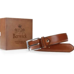 Berwick 1707 Belts>Ci1605-K4 Vegano Tan