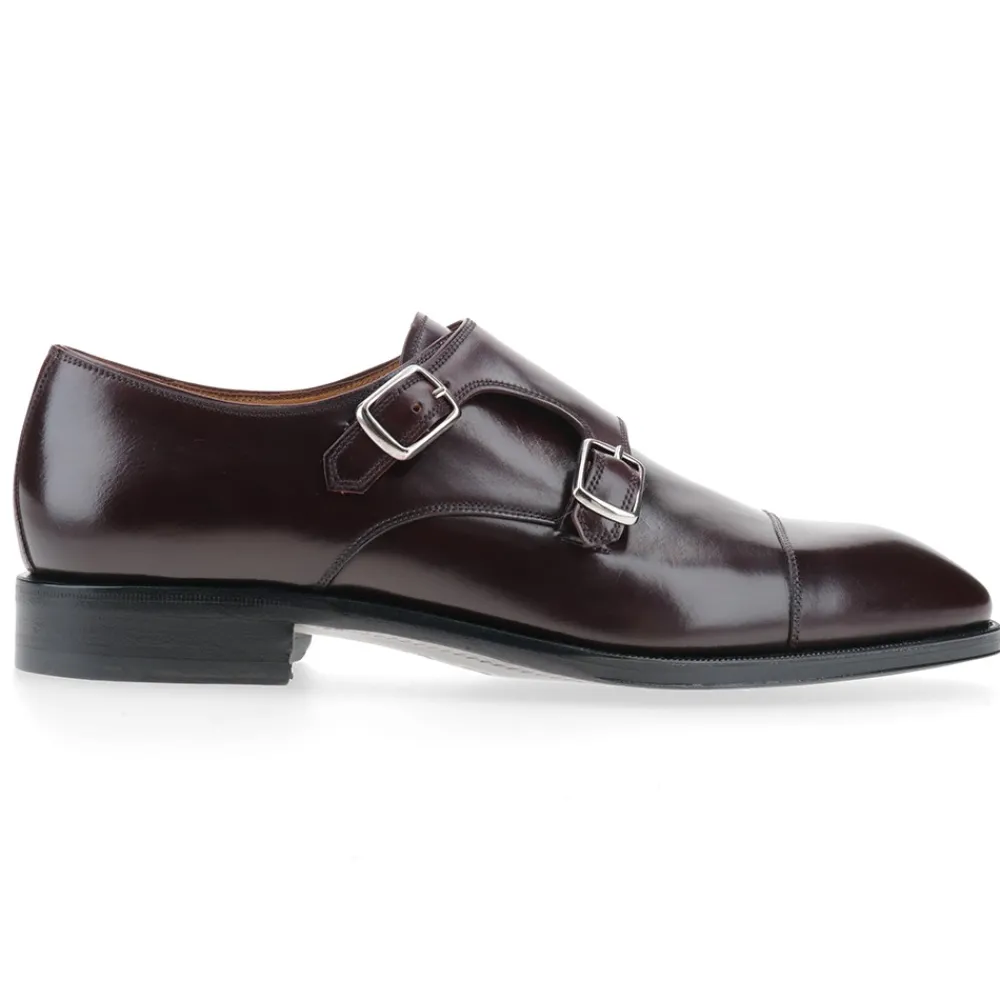 Berwick 1707 Monk>5218-Kp4 Cordovan Red Brown