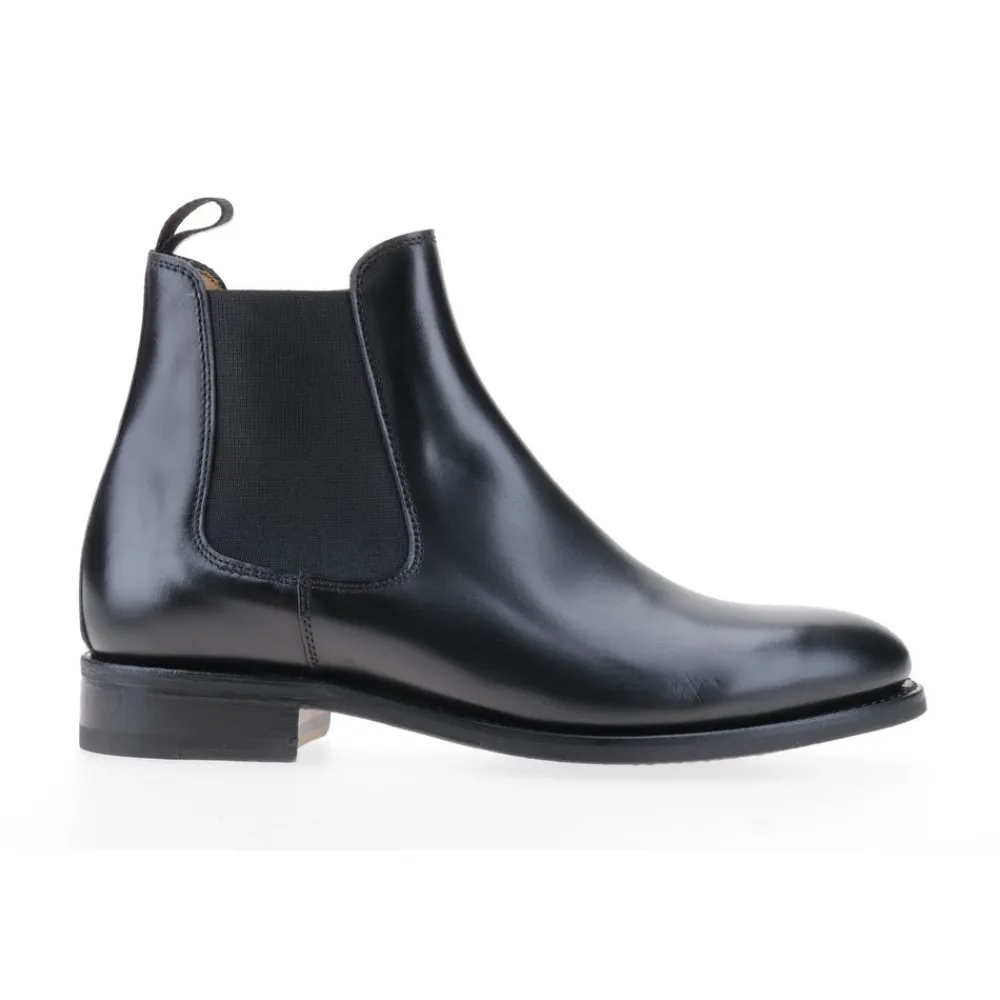 Berwick 1707 Ankle Boots>119-T02 Box Calf Nero