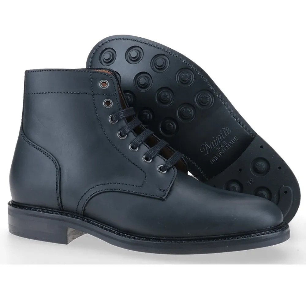 Berwick 1707 Ankle Boots>561-T03 Box Crazy Rustik Nero