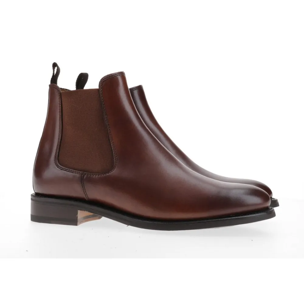 Berwick 1707 Ankle Boots>119-T01 Crust Marrone Medio