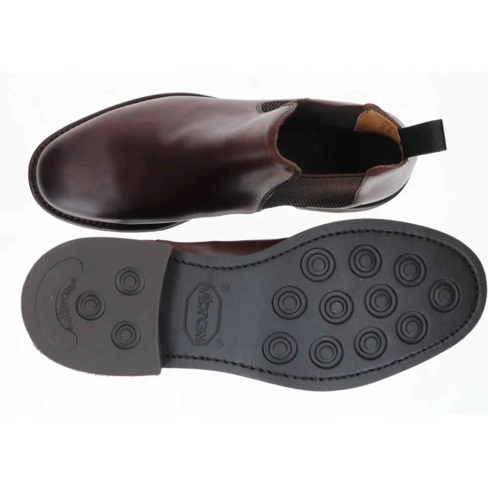 Berwick 1707 Ankle Boots>446-T02 Regency Calf Dark Snuff