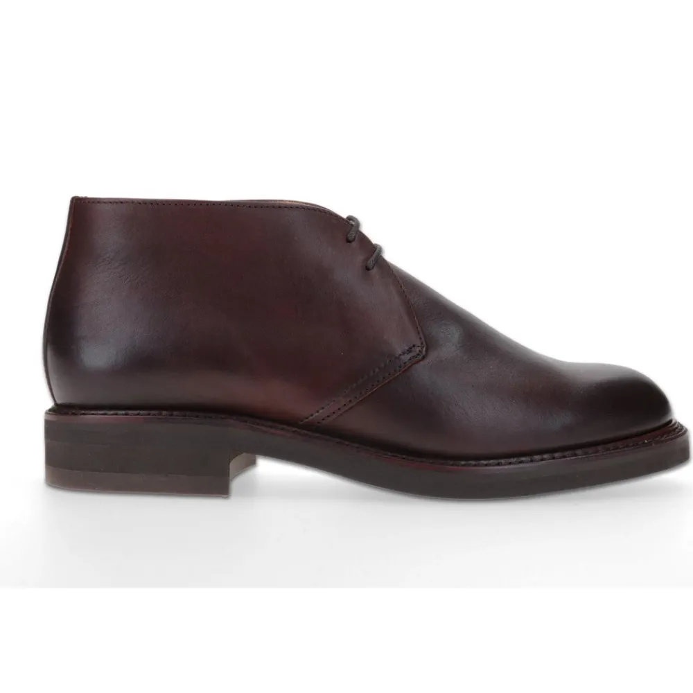 Berwick 1707 Ankle Boots>369-T03 Regency Calf Polo Brown