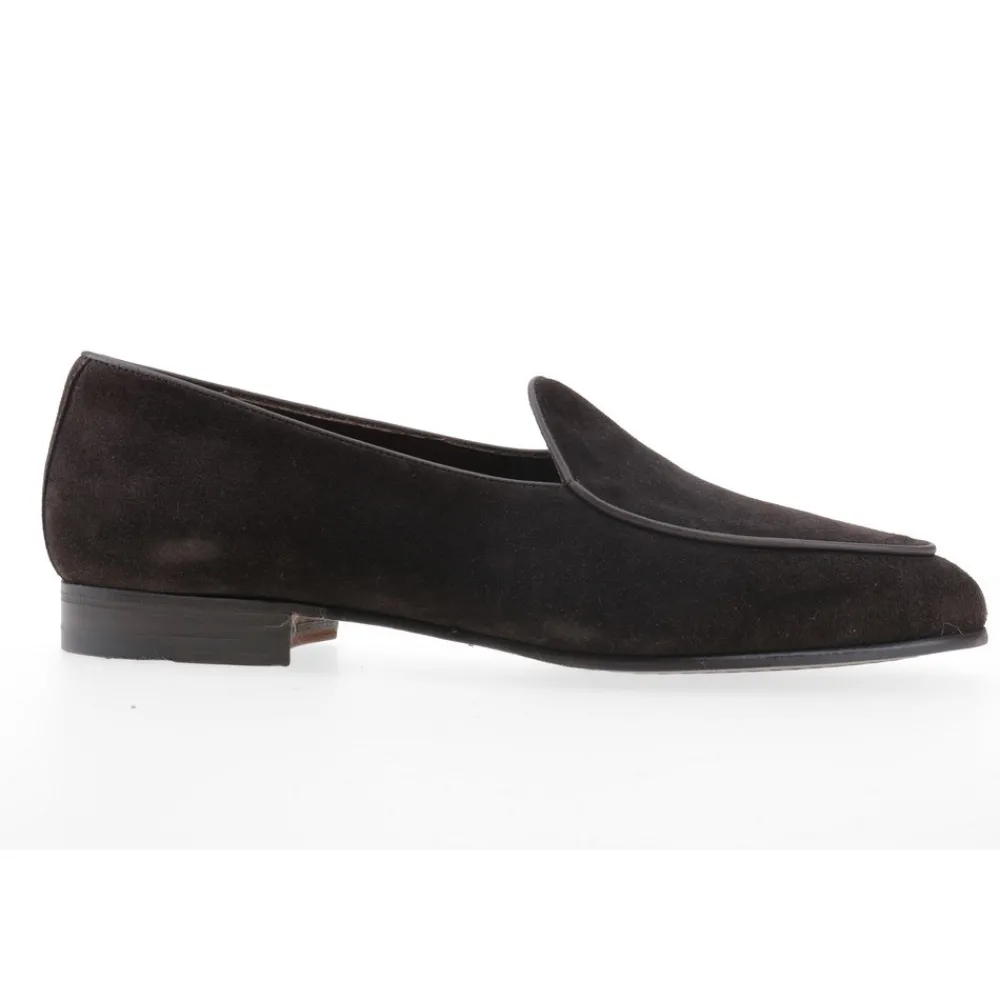 Berwick 1707 Loafer>4950-T07 Repello Calf Dark Peat