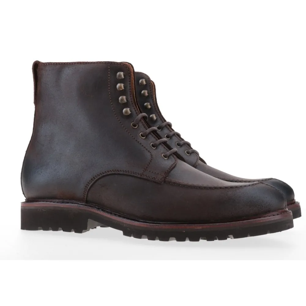 Berwick 1707 Ankle Boots>623-T02 Waxy Soft Comm. Snuff